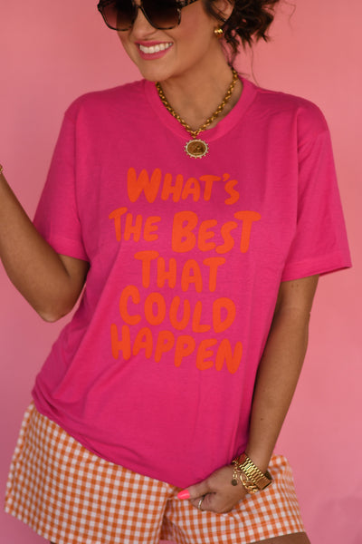 RTS What’s The Best That Could Happen Tee - Cracked Ginger