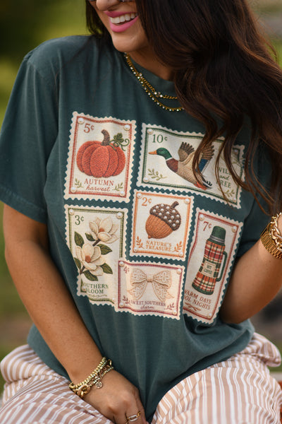 Fall Duck Stamps Tee/Long Sleeve - Cracked Ginger