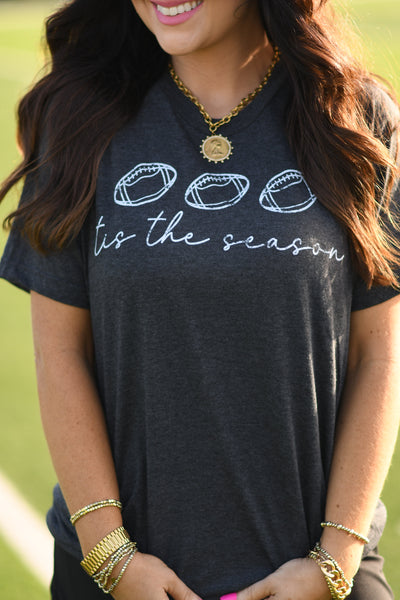 RTS Tis The Season Footballs Tee