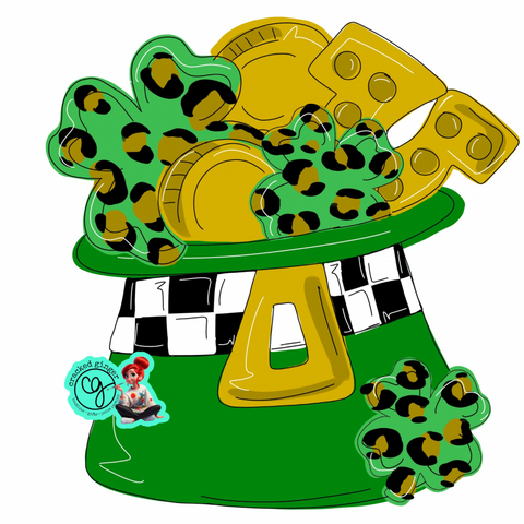 St Patty’s Hat Cutouts and Kits