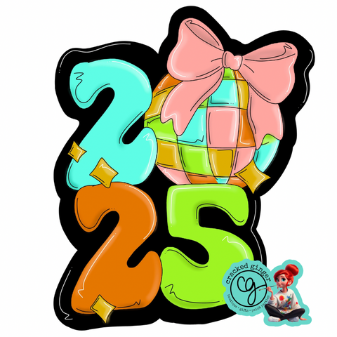 New Years 2025 Cutouts and Kits
