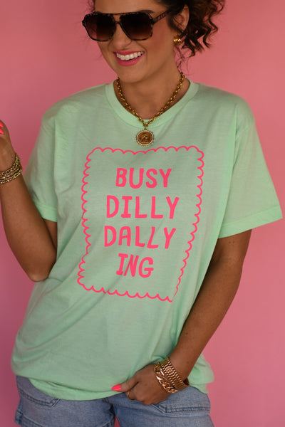 RTS Busy Dilly Dallying Tee - Cracked Ginger