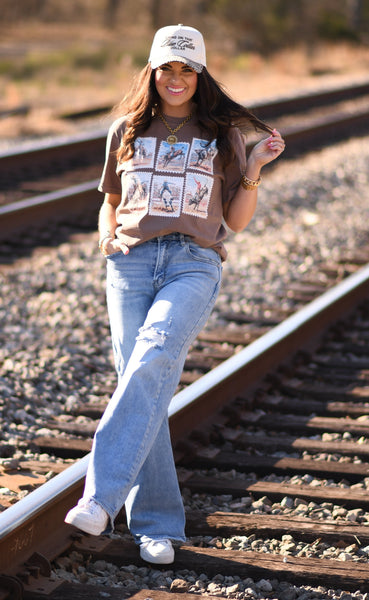 Rodeo Cards Tee/Long Sleeve - Cracked Ginger