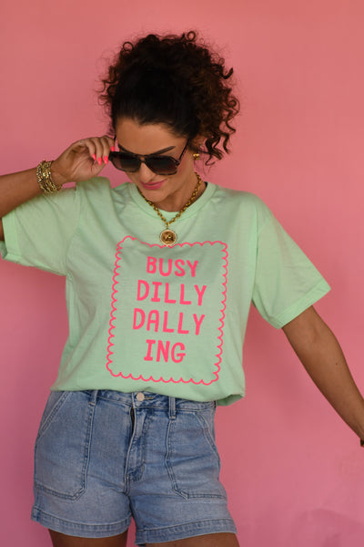 RTS Busy Dilly Dallying Tee - Cracked Ginger