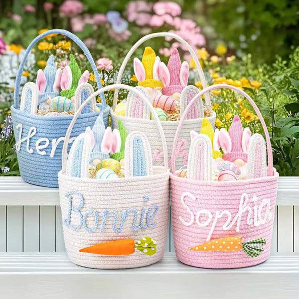 Custom Yarn Easter Basket *PRE ORDER* - Cracked Ginger