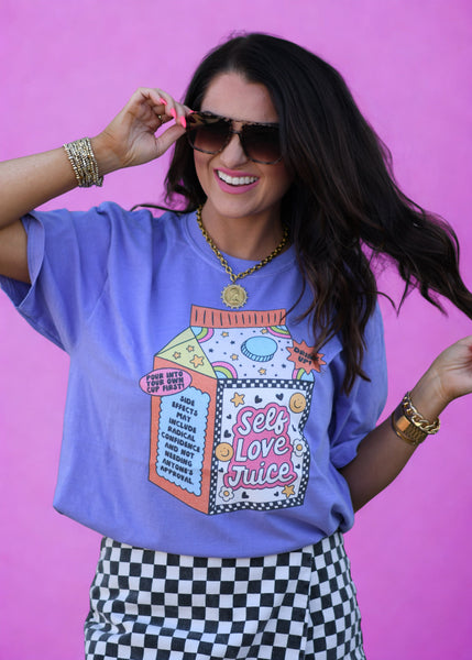 Self Love Juice Tee - Cracked Ginger