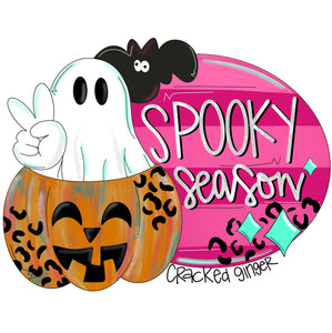 Spooky Season Ghost Cutouts and Kits