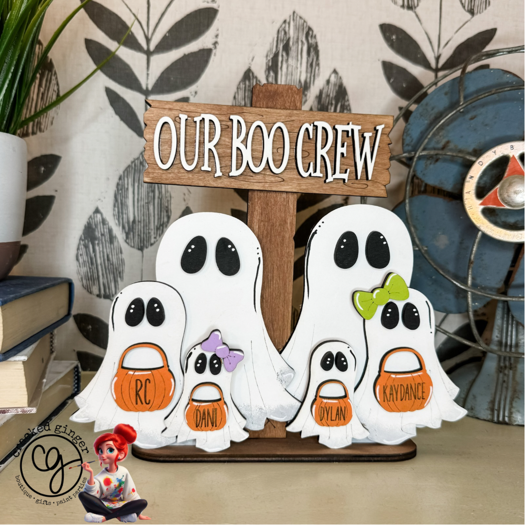 Boo Crew Family shelf sitter