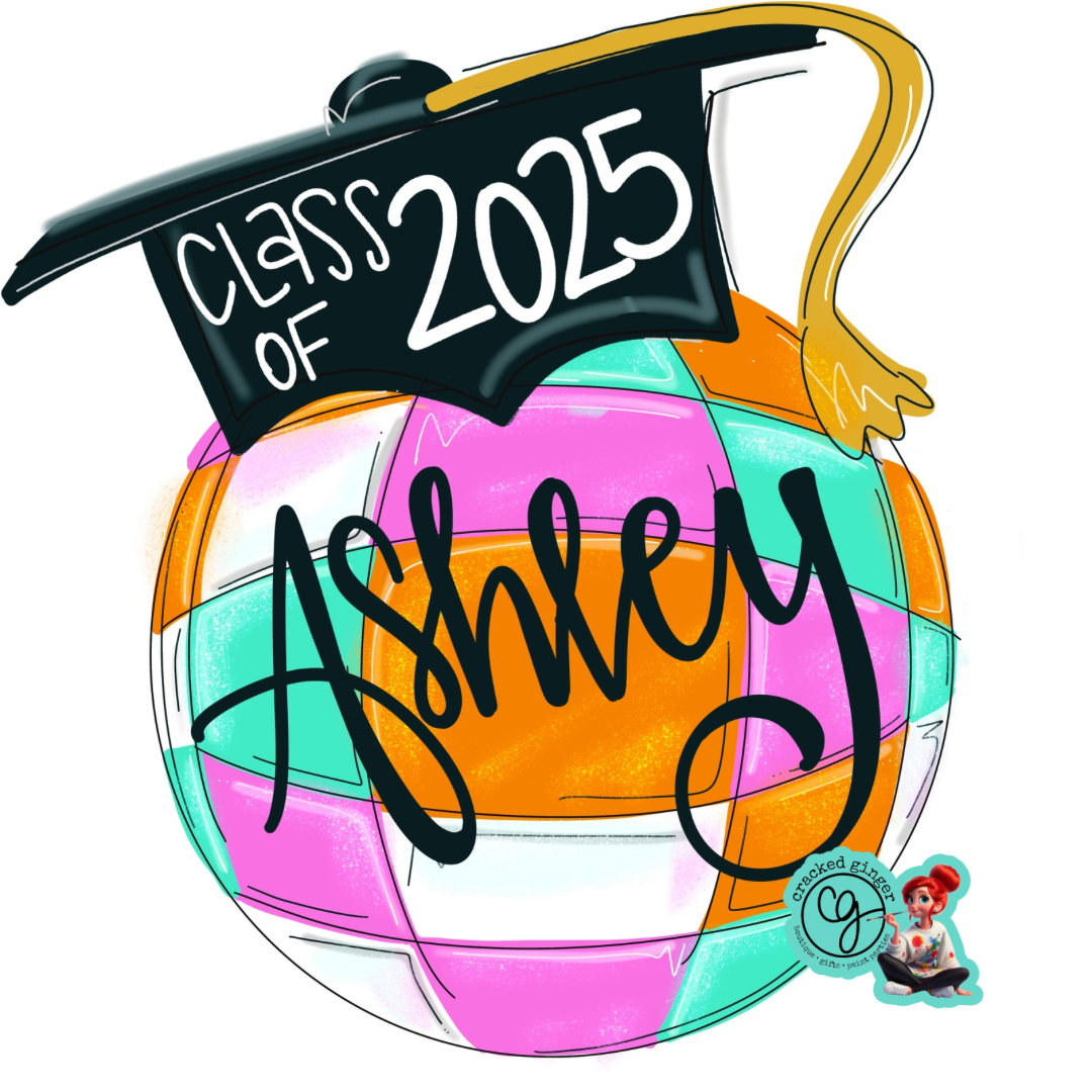 Grad Hat Disco Ball Cutouts and Kits