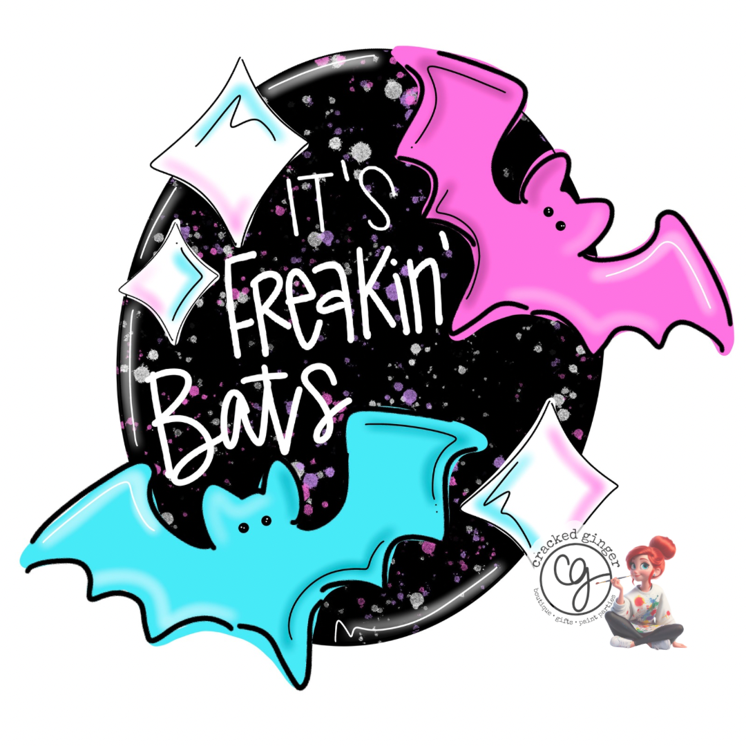 It’s Freakin Bats Halloween Cutouts and Kits
