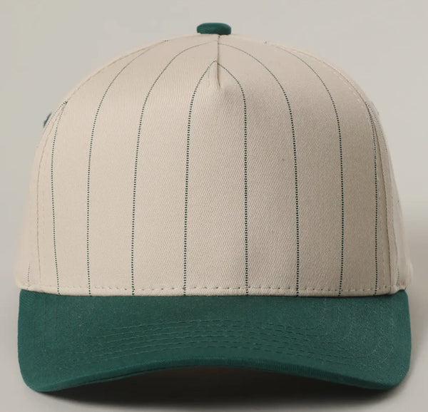 Custom Pinstripe Two Tone Hats - Cracked Ginger