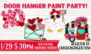 Paint Party at Old Central Firehouse Pizzeria and Taproom 1/29