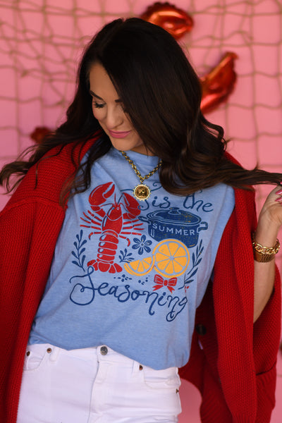 Tis The Seasoning Tee - Cracked Ginger