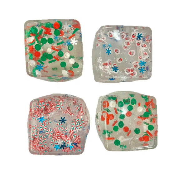 Christmas Cube Squishy *CIJ SPECIAL* - Cracked Ginger