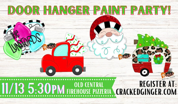 Paint Party at Old Central Firehouse Pizzeria and Taproom 11/13