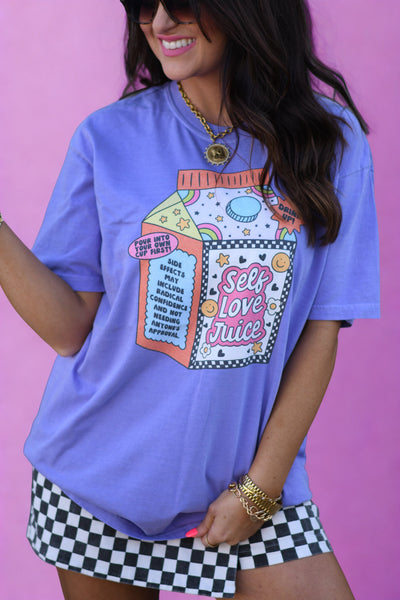 Self Love Juice Tee - Cracked Ginger