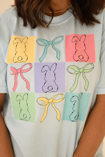 Bunnies & Bows Tee - Cracked Ginger