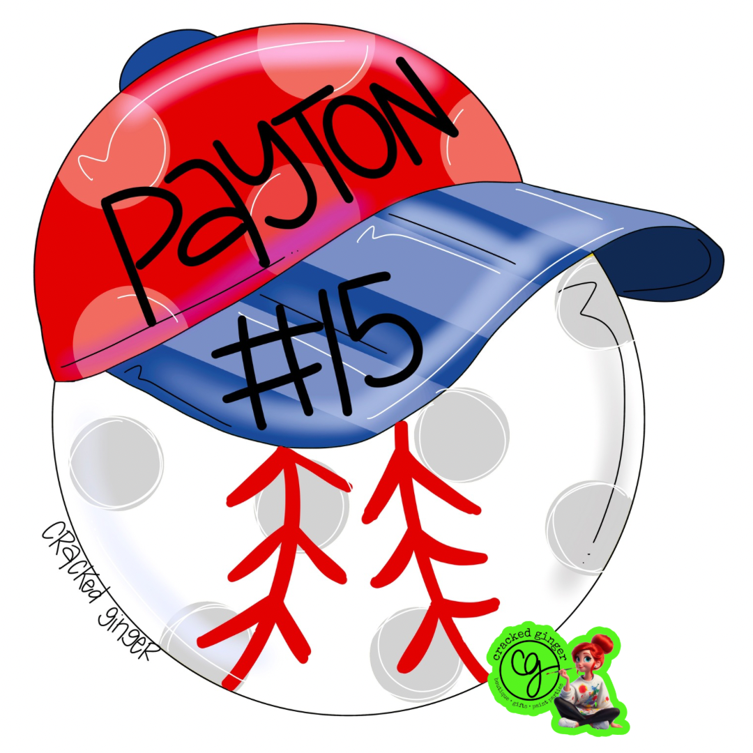 Baseball and Hat Cutouts and Kits