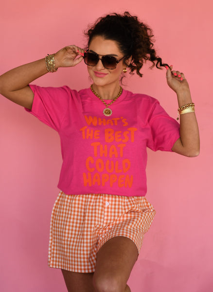 RTS What’s The Best That Could Happen Tee - Cracked Ginger