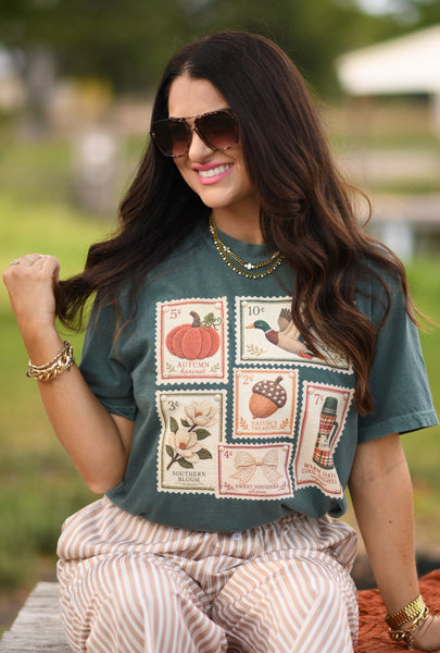 Fall Duck Stamps Tee/Long Sleeve - Cracked Ginger