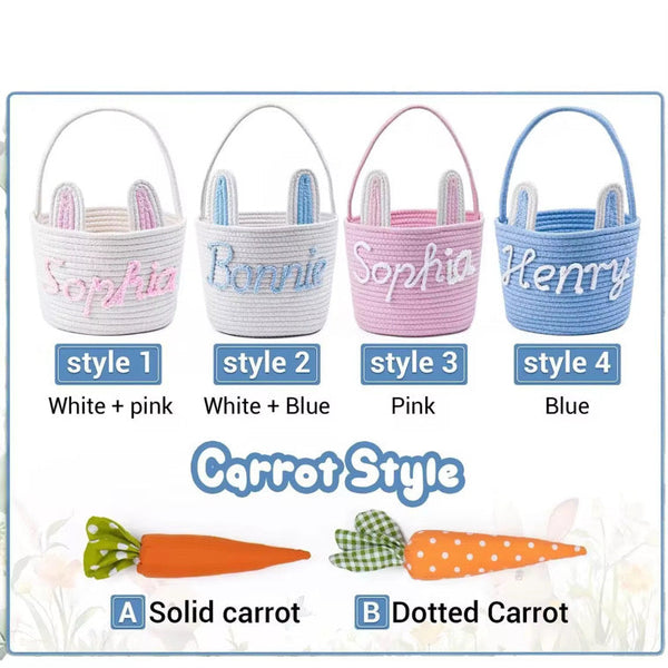 Custom Yarn Easter Basket *PRE ORDER* - Cracked Ginger