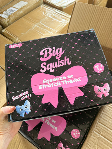 Big Bow Squishy *PRE ORDER - Early November Shipment* - Cracked Ginger