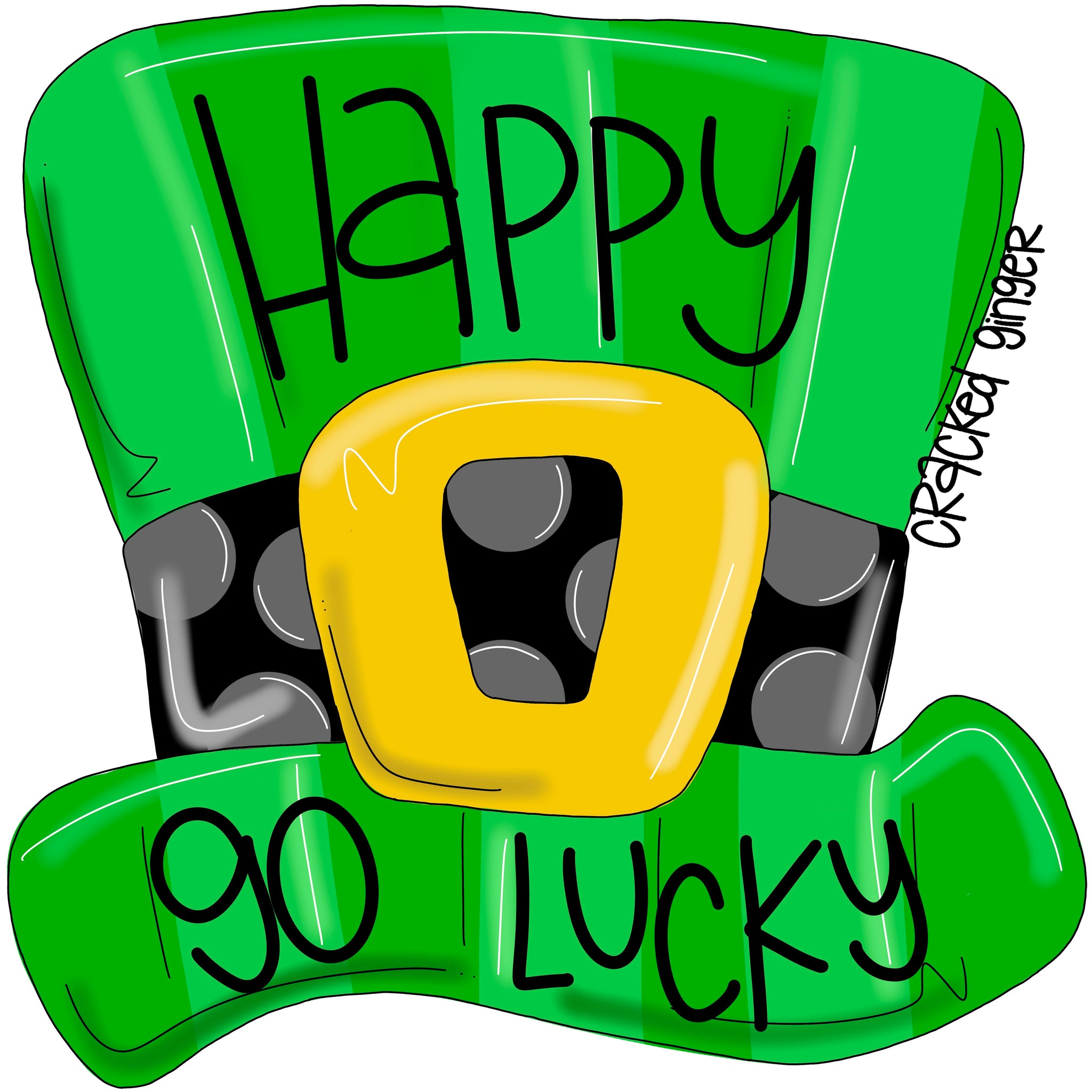 Happy Go Lucky St Patty’s Hat Cutouts and Kits