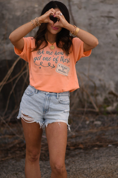 Ask Me How To Get One Of These Tee - Cracked Ginger