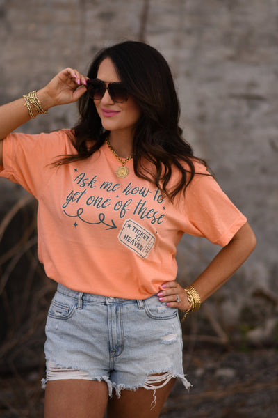 Ask Me How To Get One Of These Tee - Cracked Ginger