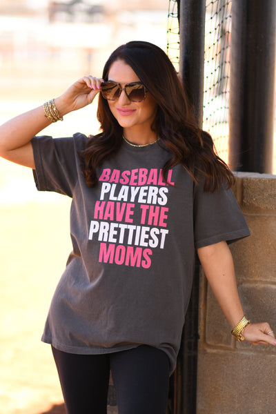 Baseball Players Have The Prettiest Moms Tee - Cracked Ginger