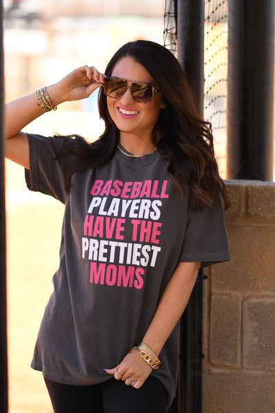 Baseball Players Have The Prettiest Moms Tee - Cracked Ginger