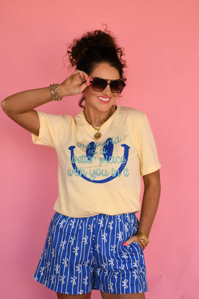 The World Is A Better Place With You In It Tee - Cracked Ginger