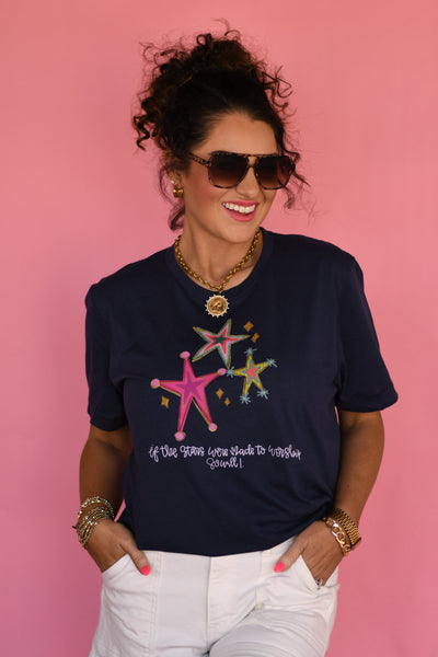 If The Stars Were Made To Worship So Will I Tee - Cracked Ginger