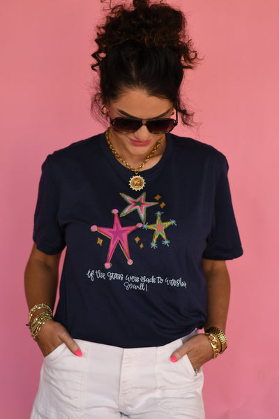 If The Stars Were Made To Worship So Will I Tee - Cracked Ginger