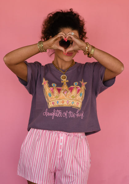 Daughter Of The King Crown Tee - Cracked Ginger