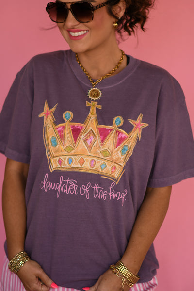 Daughter Of The King Crown Tee - Cracked Ginger