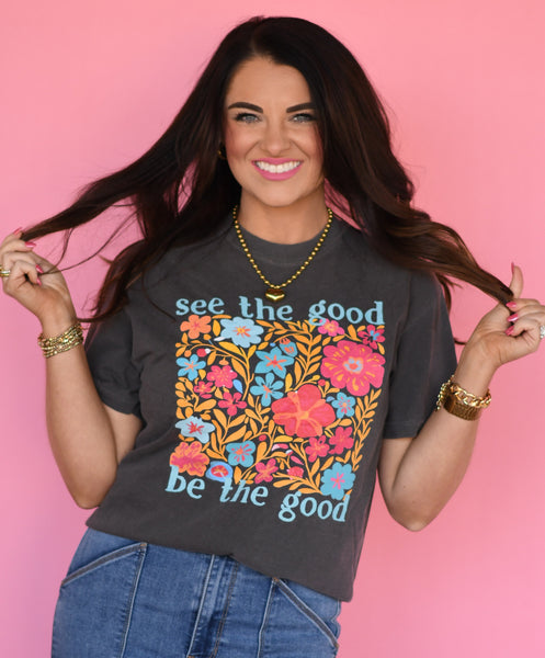 See The Good Be The Good Tee/Long Sleeve Tee - Cracked Ginger