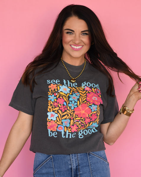 See The Good Be The Good Tee/Long Sleeve Tee - Cracked Ginger