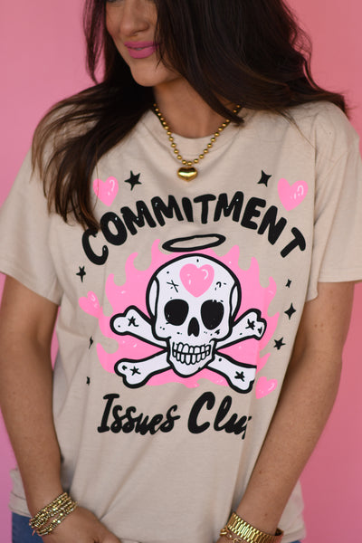 Commitment Issues Club Tee - Cracked Ginger