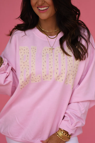 Bloom Floral Sweatshirt - Cracked Ginger
