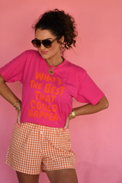 RTS What’s The Best That Could Happen Tee - Cracked Ginger