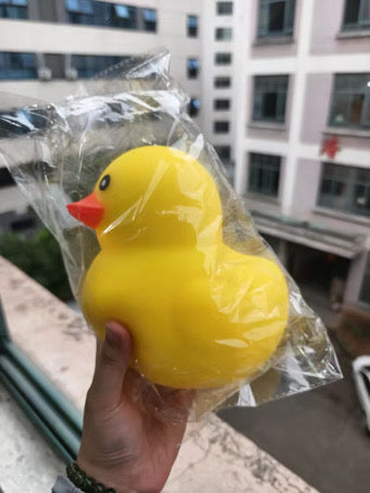Jumbo Duck Squishy *PRE ORDER* Late July Shipment - Cracked Ginger
