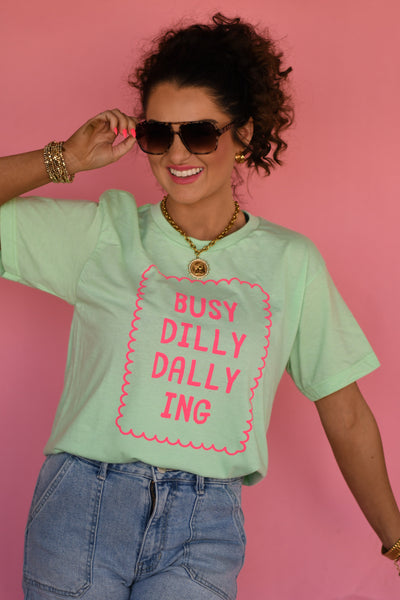 RTS Busy Dilly Dallying Tee - Cracked Ginger