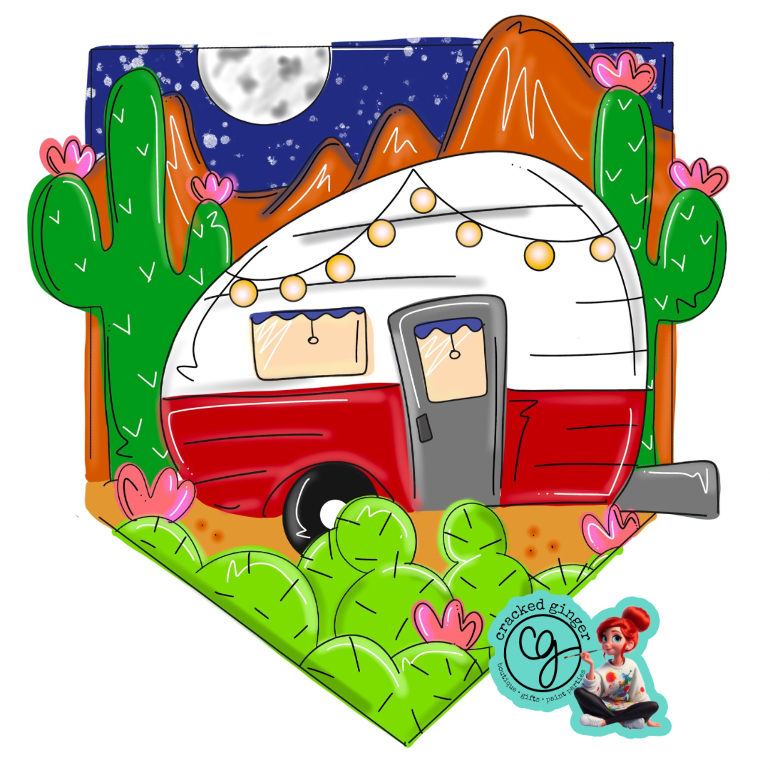 Desert Camper Cutouts and Kits
