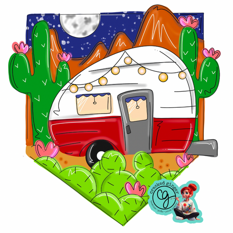 Desert Camper Cutouts and Kits