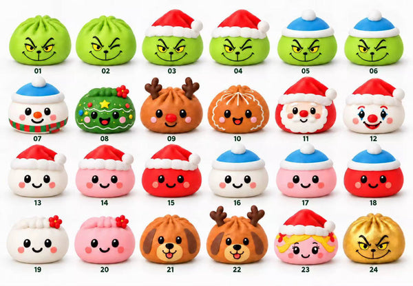 Grinch Squishy Advent Calendar *PRE ORDER* Early November Shipment - Cracked Ginger