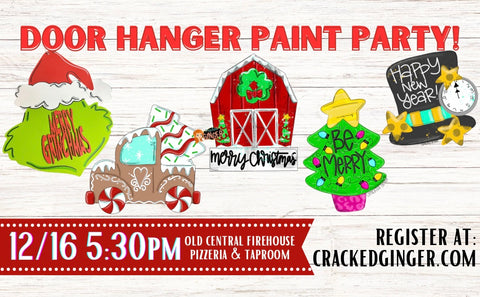 Paint Party at Old Central Firehouse Pizzeria and Taproom 12/16