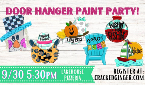 Paint Party at Lakehouse Pizzeria and Taproom 9/30