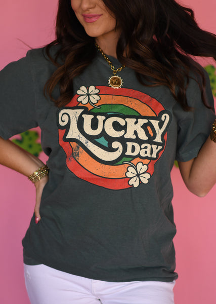 Lucky Day Tee - Cracked Ginger