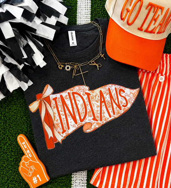 Custom Chinoiserie Flag Spirit Tee - Cracked Ginger